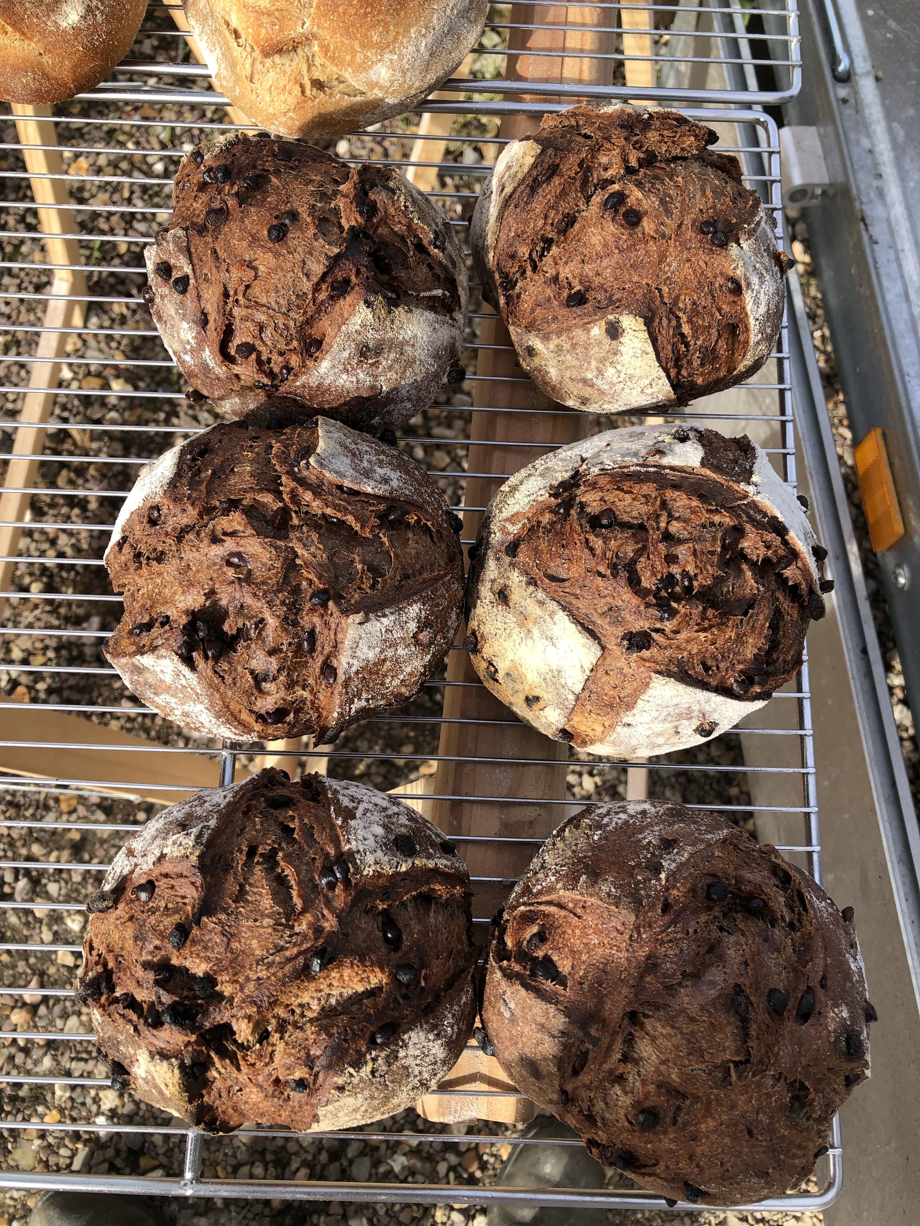 Pain tout choco au levain